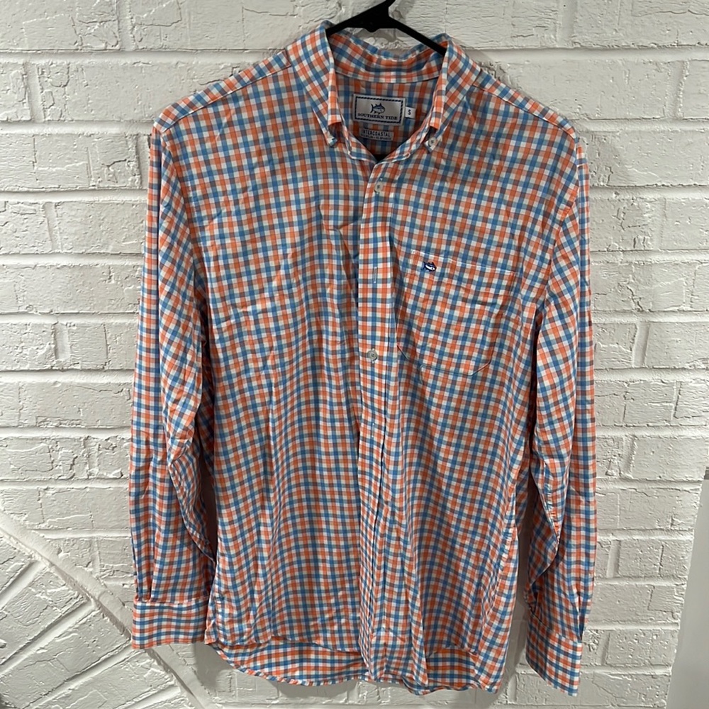 Southern Tide Mens Button Down Dress Shirt size Small